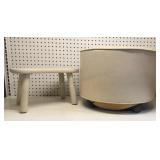 Small stool & Rolling Foot stool