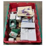 Tote of Christmas Ornaments & More