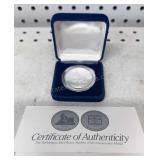 Silver Oz Round Bethlehem Steel Commemorative