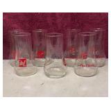Set of 7UP Glasses