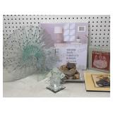 Table Center Pieces & Glass Natively Set