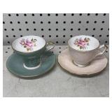 Aynsley Tea Cups & Saucers