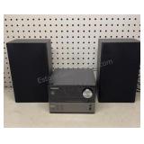 Book Shelf Toshiba Radio CD Player W/ Bluetooth