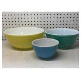 Pyrex Mixing Bowls