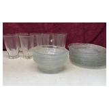 Glass Plates Bowls & Glasses
