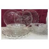 Glass Serving Plates & Bowls