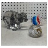 Papa bear Figurine & More Paper Weights
