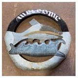 Welcome Sign Wall Hanger 19 inch