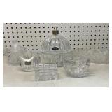 Waterford Trinket Box & Crystal Bowl No Mark
