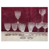 Group Of Brandy Glasses