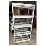 Plastic Storage Shelf 24x36
