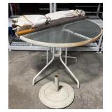 Patio Table Umbrella & Base