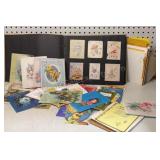 Collection of Vintage Cards Used & Photos