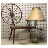 Lamp, Spinwheel & More