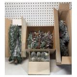 Christmas Village Trees