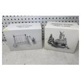 Dept 56 Winter Fountain & Playground