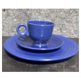 Fiesta ware Plate Saucer & Cup