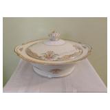Vintage Noritake Soup Tureen paint chip