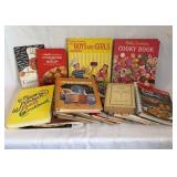 Collection of Vintage Cookbooks