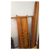 Matching Bed Frame 58.5 inches wide 76 inch side