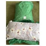 King Comforter Skirt & Pillows