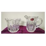 Gorham Crystal Cream and Sugar