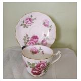 Royal Crown Tea Cup and Saucer Set