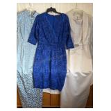 3 Evening Dresses Sizes 10,M,6