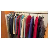 Hallway Closet Of Ladies Tops & Jackets