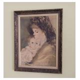 Vintage A Fenti Pini Framed Art