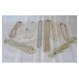 Faux Pearl Necklaces