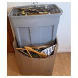 Wood Plastic & Metal Hamgers