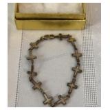 925 Silver Cross Bracelet