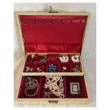 Jewelry Box & Contents