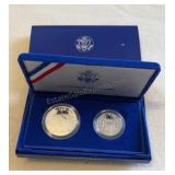US Mint Silver 1986 Liberty Commemorative Coin Set