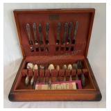 King Edward Silver Plated Flatware Set