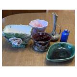 Ceramic & Pottery Platers, Dish & Tiny Jug