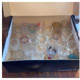 Shoe Box Full of Shot Glasses