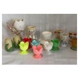 Egg Cups & Corn Cob Shakers