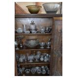 Cabinet of Glass ware