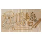 Faux Pearl Necklaces