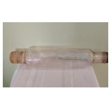 Pink Glass Bakers Choice Rolling Pin