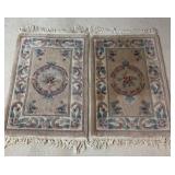 Pair of Rugs 24x36 Approx