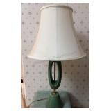 MCM Ceramic Table Lamp 28 inches tall