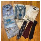 Vintage Mens Shirts & Neck Ties