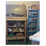 Contents of Work bench & Cabinet