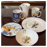 Disney Goofy Plates & Mugs