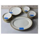 Greek Key Pattern China Plates
