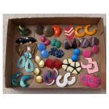 Group of Colorful Earrings