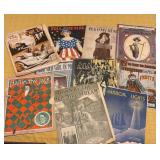 Group of Sheet Music